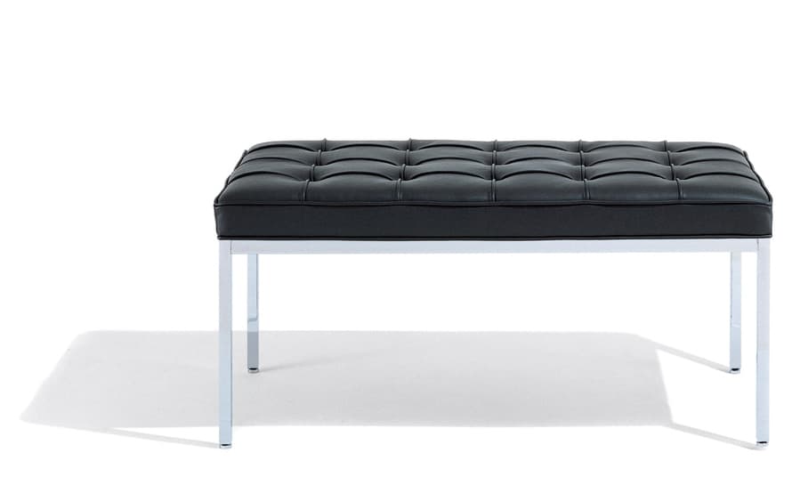 florence knoll two seat bench