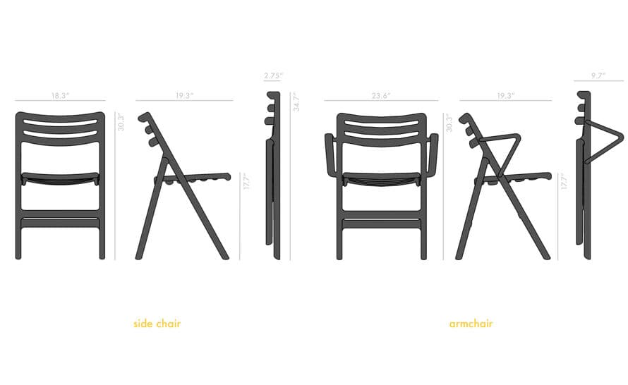 magis folding air chair