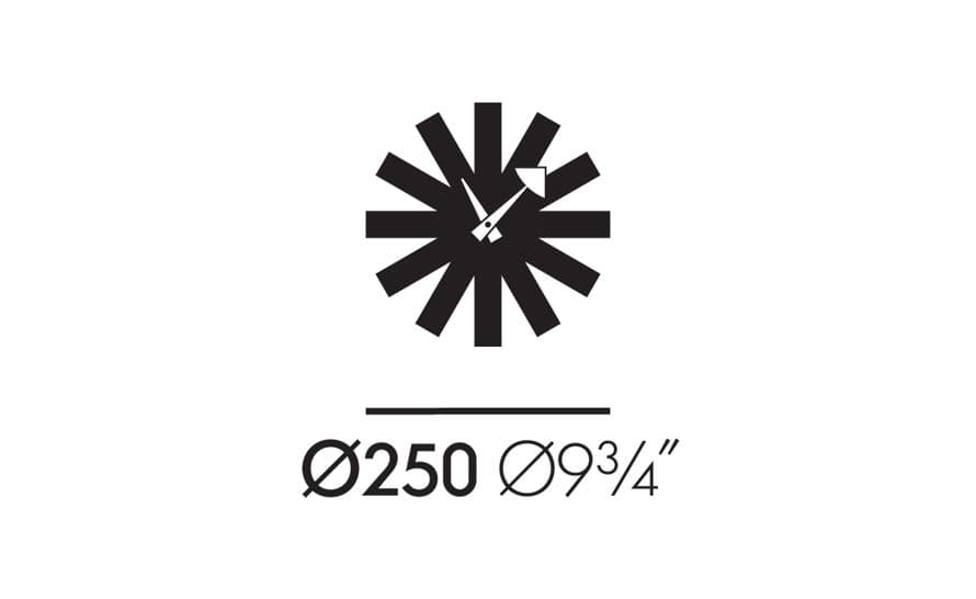 george nelson asterisk clock – thumbnail image #8