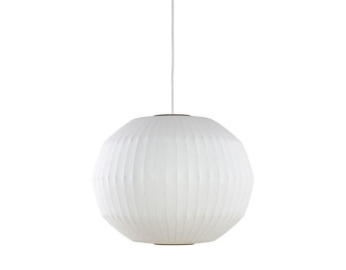 nelson bubble lamp angled sphere