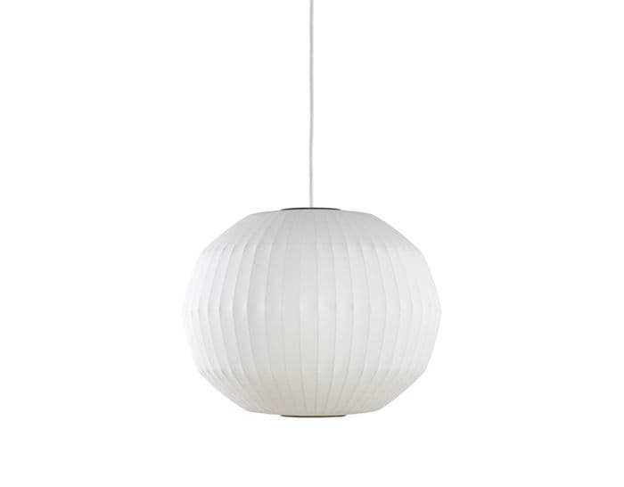 nelson bubble lamp angled sphere