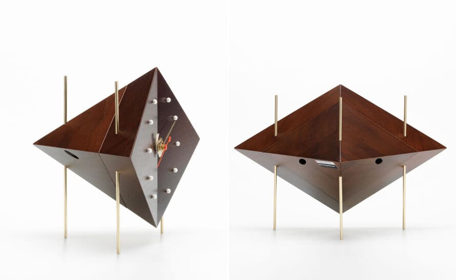 george nelson diamond desk clock