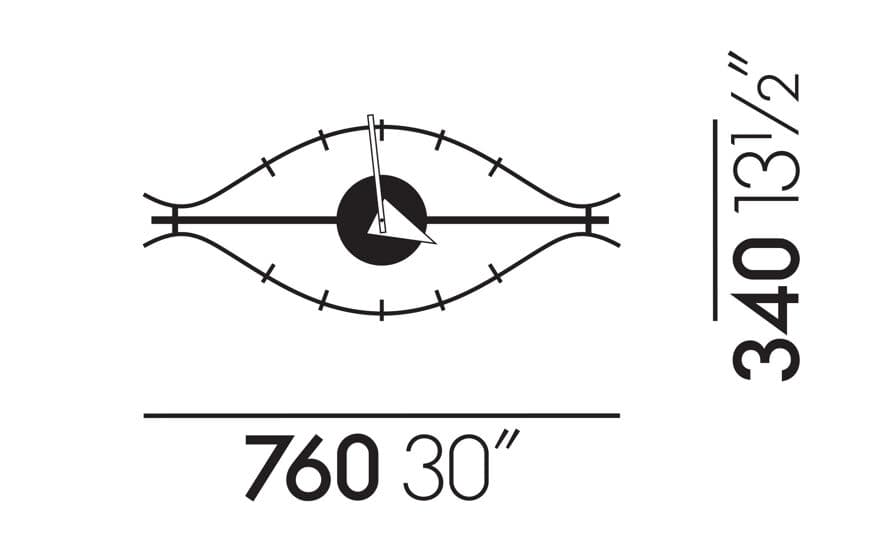 george nelson eye clock