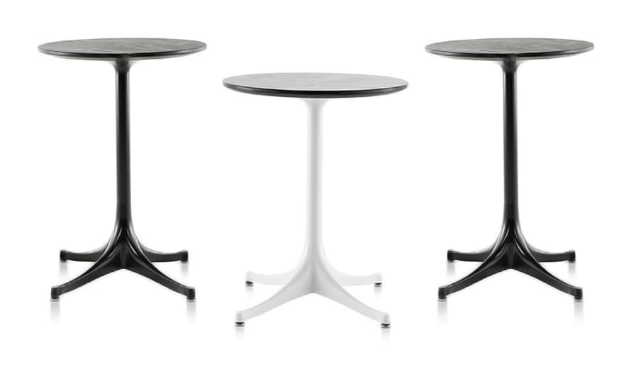 nelson pedestal table outdoor 17" dia.