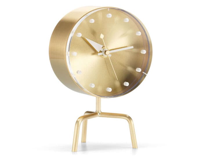 george nelson tripod desk clock