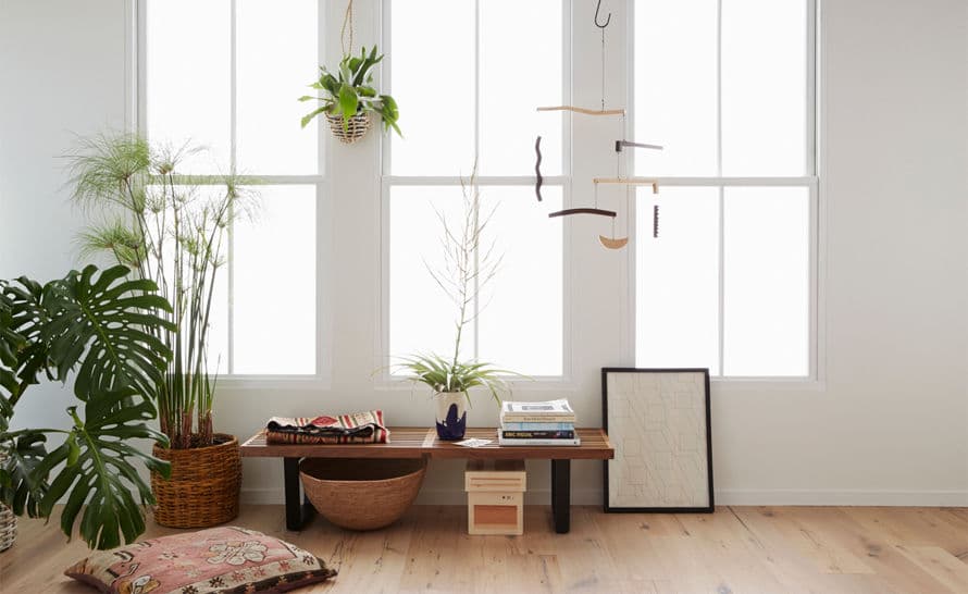 george nelson platform bench with wood base