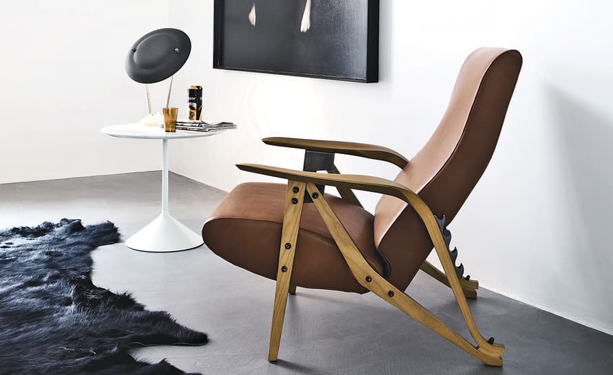carlo mollino gilda lounge chair