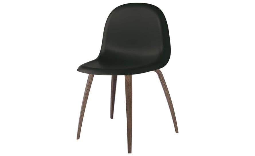 gubi 3d dining chair wood base