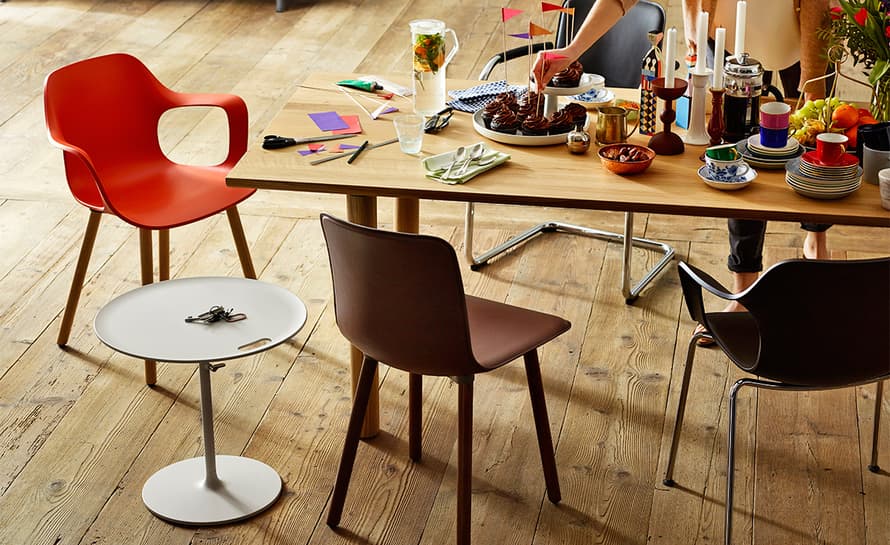 hal armchair tube stackable