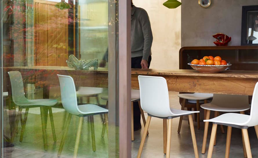 hal wood side chair – thumbnail image #6