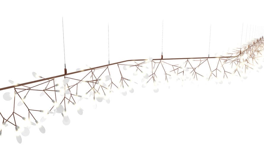 heracleum endless suspension lamp