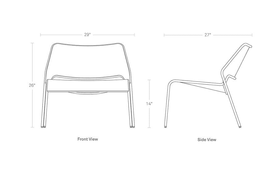 hot mesh lounge chair – thumbnail image #11