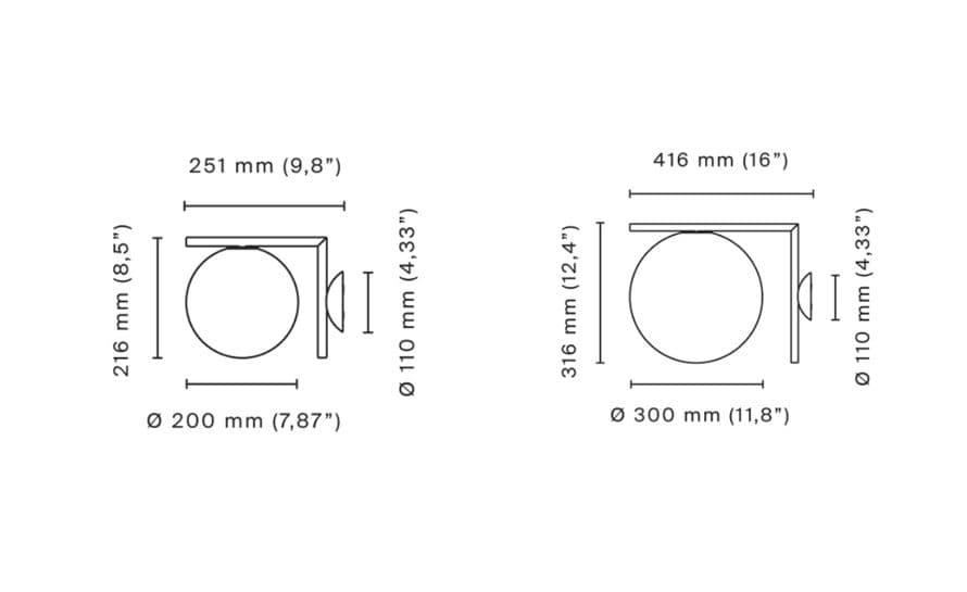 ic wall light