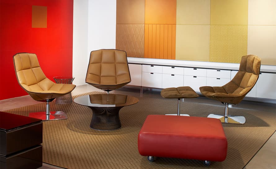 jehs+laub pedestal lounge chair