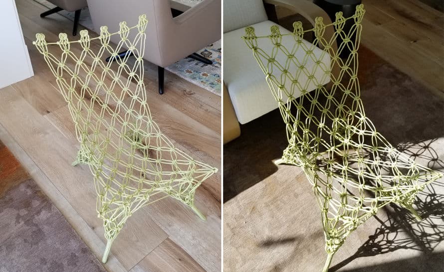 knotted chair