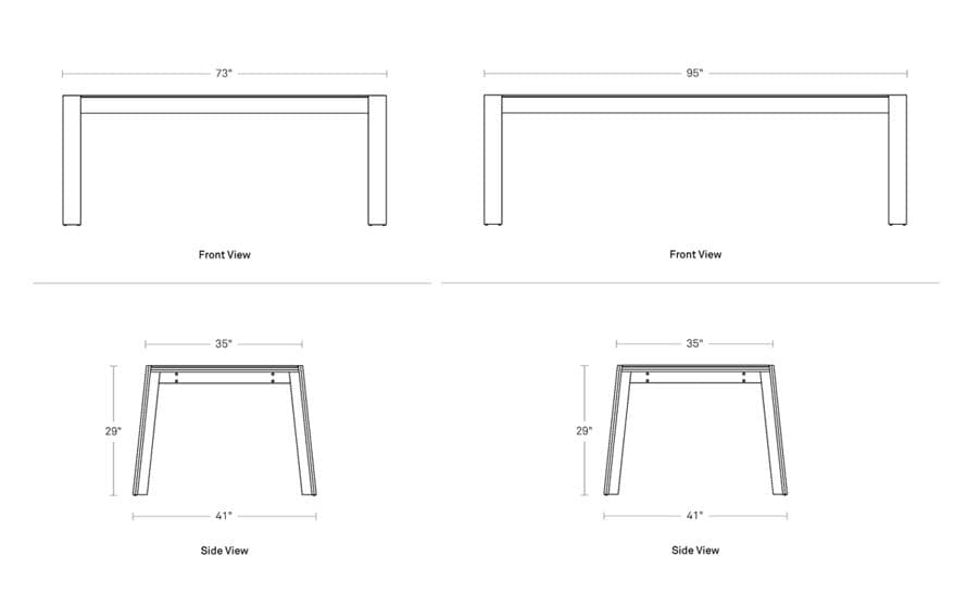 lake dining table
