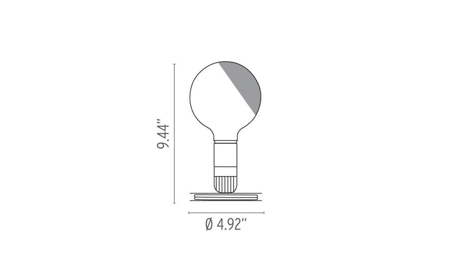 lampadina led table lamp