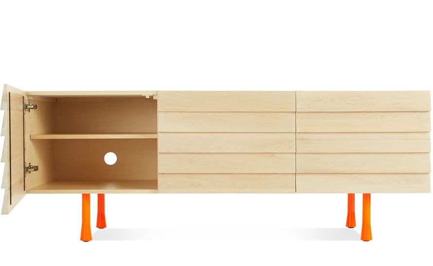 lap 2 door/2 drawer credenza