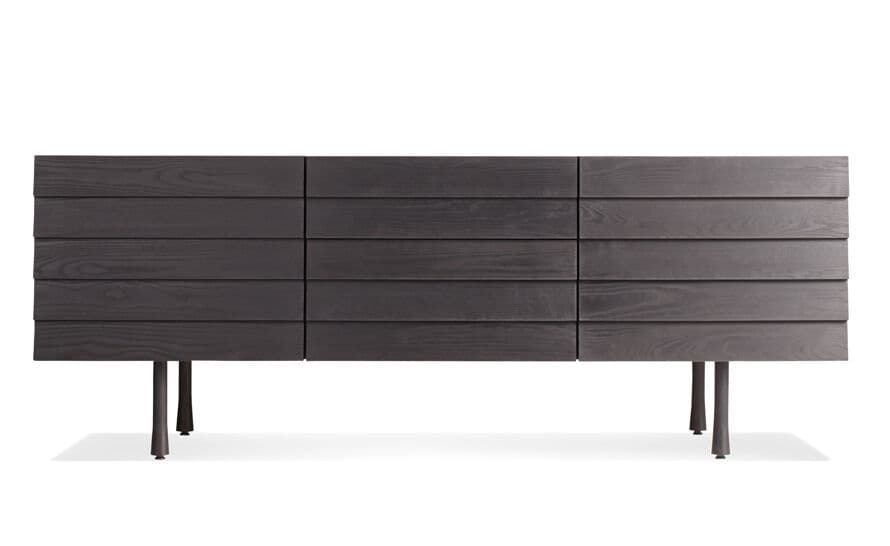lap 2 door/2 drawer credenza