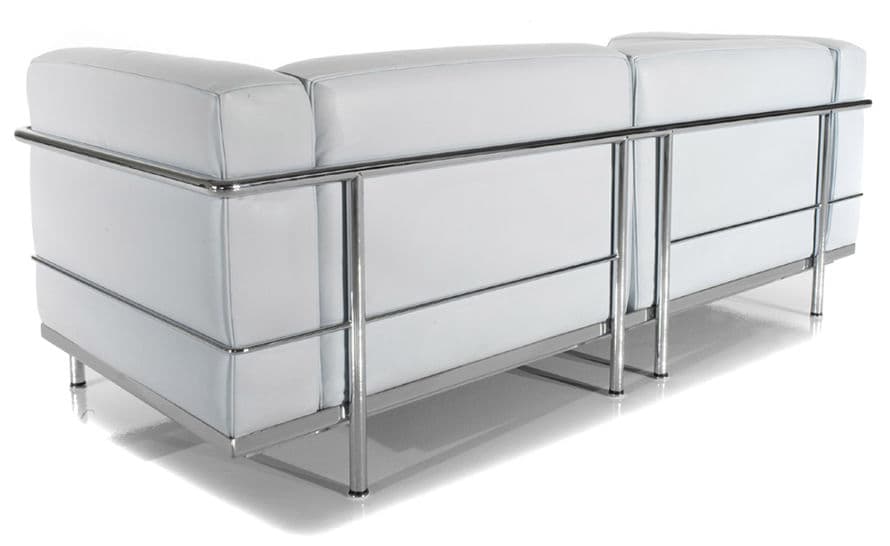 le corbusier lc3 two seat sofa with down cushions