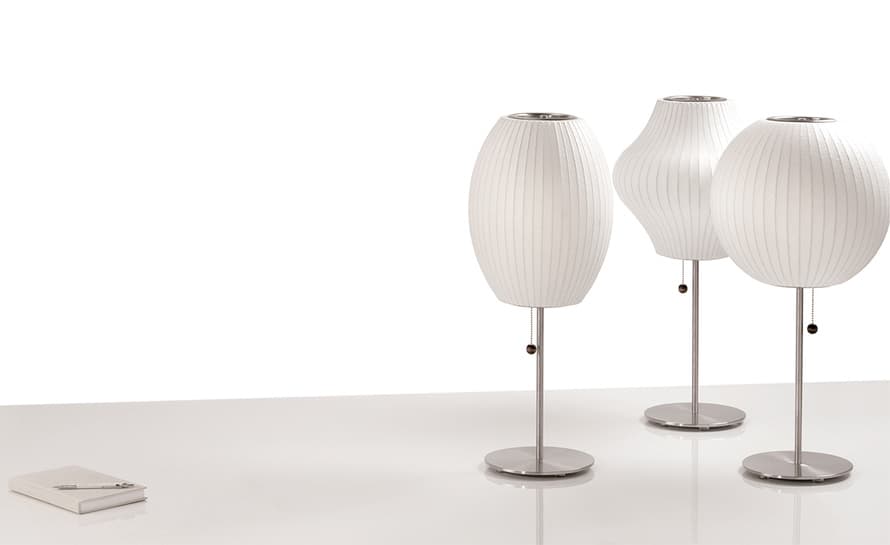nelson lotus table lamp cigar
