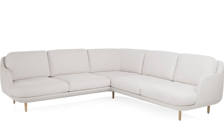 lune 5 seat sofa with corner