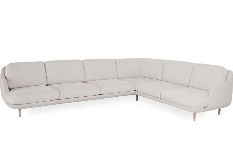 lune 6 seat sofa with corner