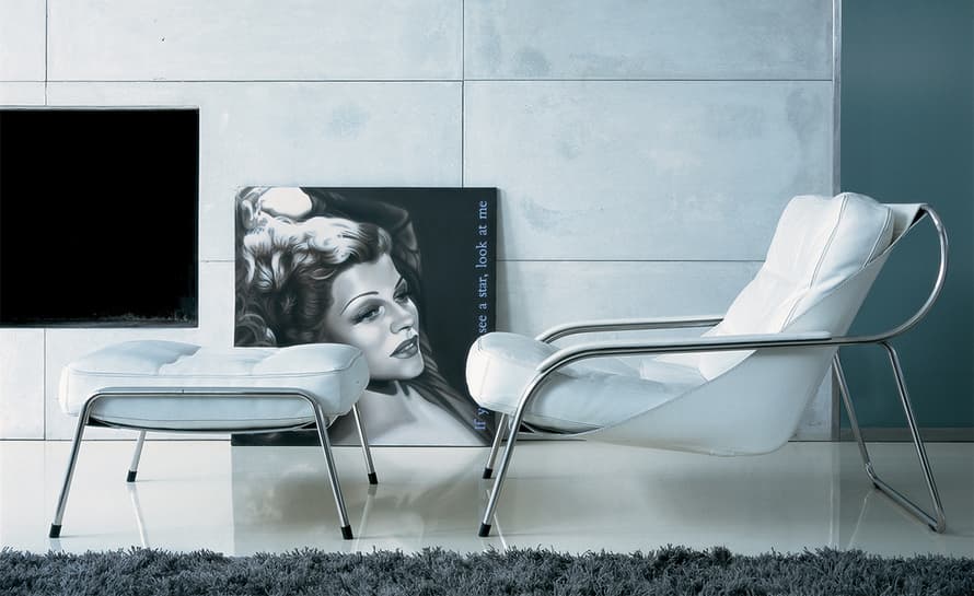 maggiolina lounge chair & ottoman