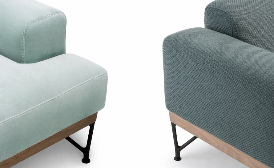 matthew hilton armstrong two seat sofa 386m