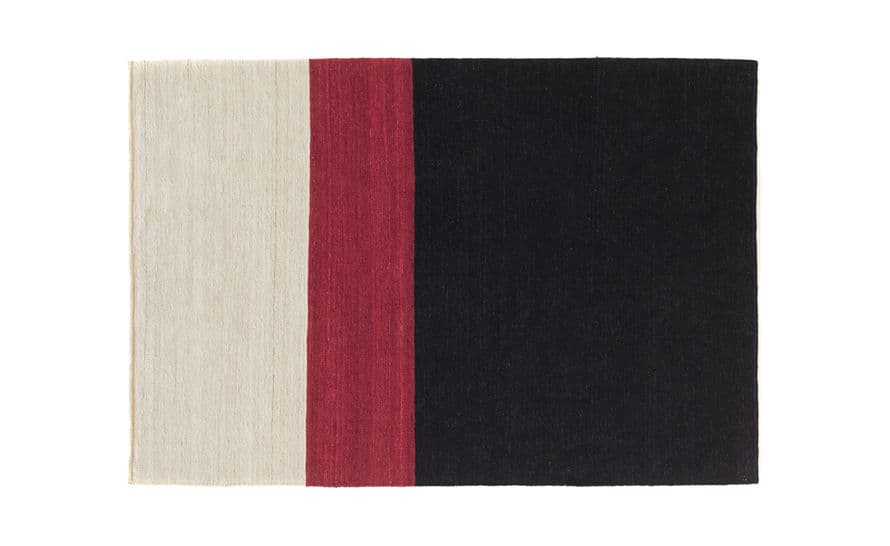 melange color rug