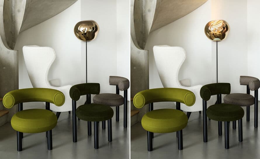 Melt Cone Floor Lamp