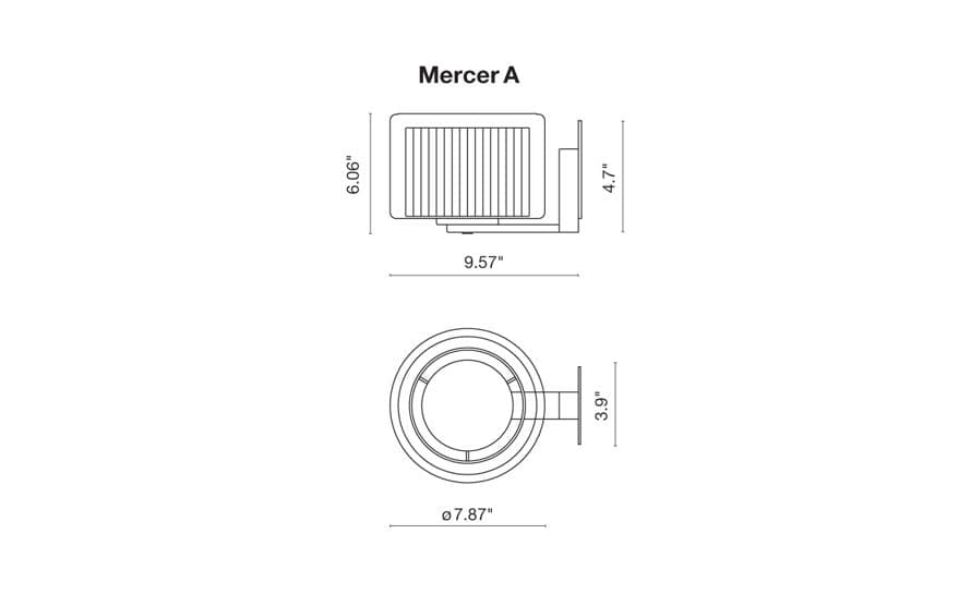 mercer a wall lamp