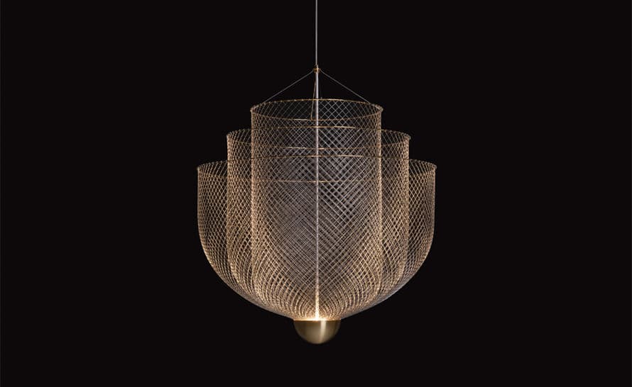 meshmatics chandelier small