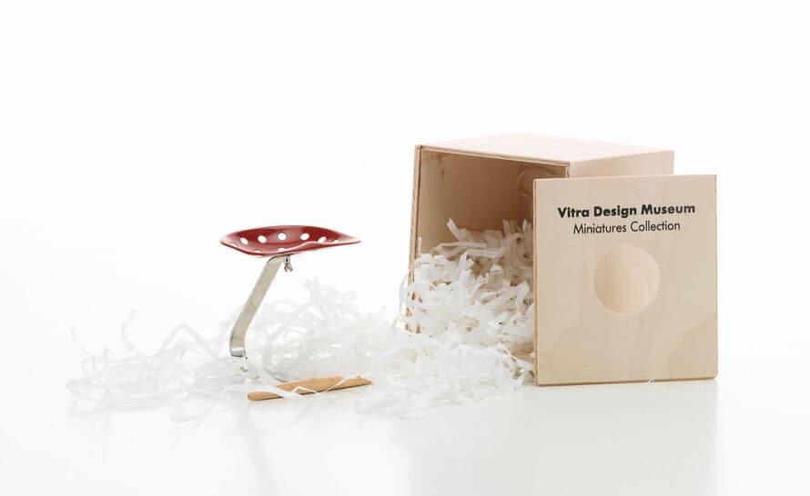 Miniature Castiglioni Mezzadro Stool