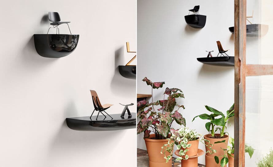 miniature zig-zag chair