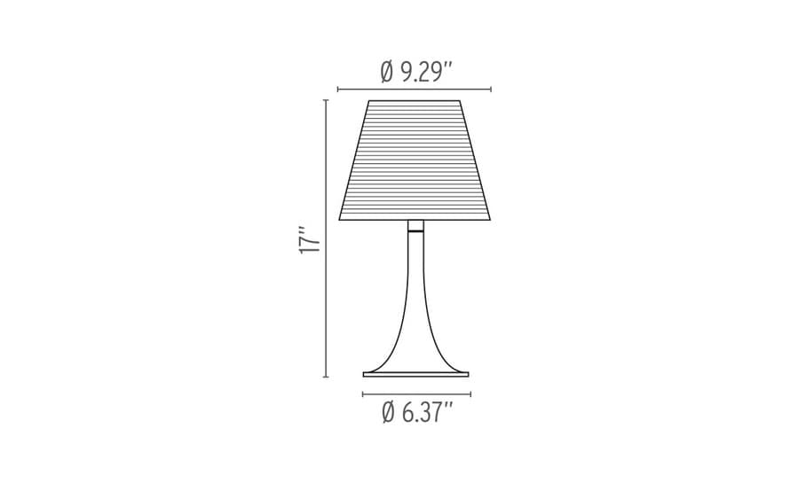 miss k table lamp