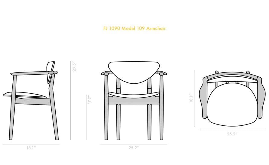 Model 109 Armchair