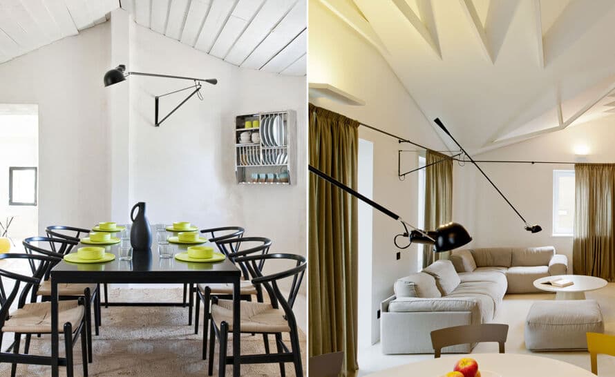model 265 wall light