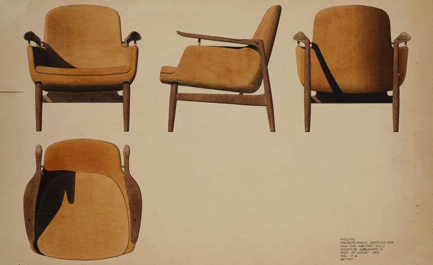 Model 53 Sofa with Cushion