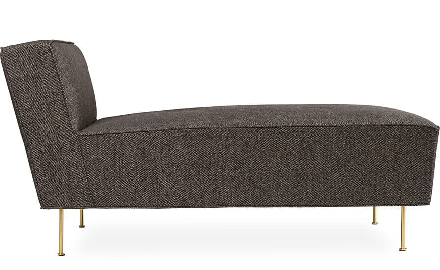 modern line chaise lounge