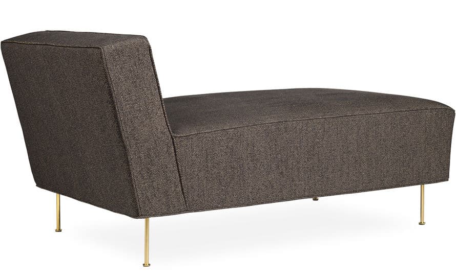 modern line chaise lounge