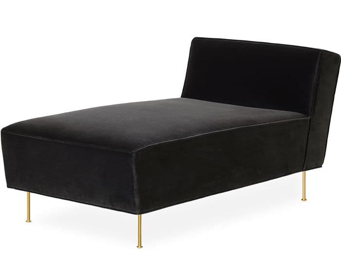 modern line chaise lounge