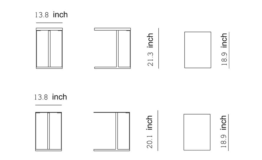 montis annex side table