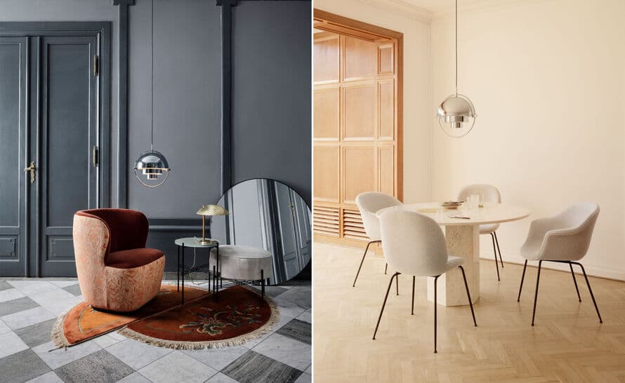 multi-lite pendant lamp