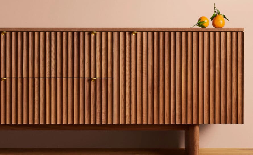 Murmur 1 Door / 3 Drawer Credenza