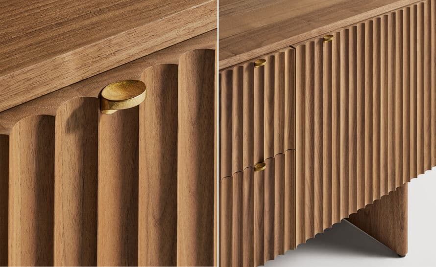 Murmur 2 Door / 2 Drawer Console