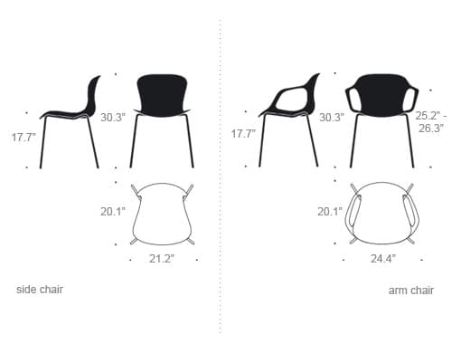 nap stackable armchair – thumbnail image #5