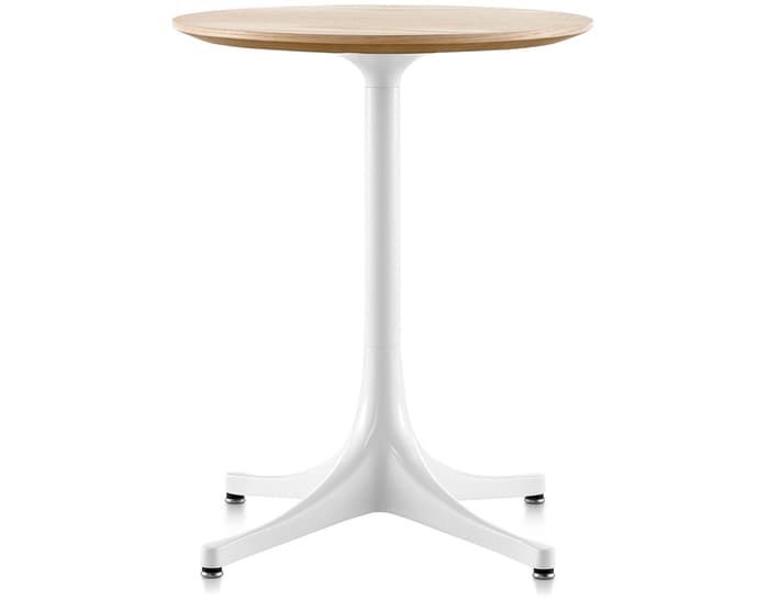 nelson pedestal side table