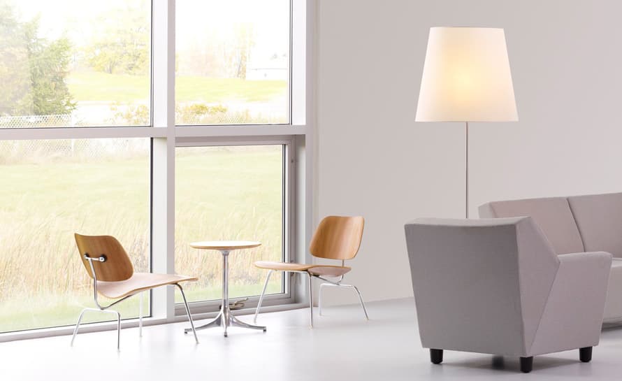 nelson pedestal side table