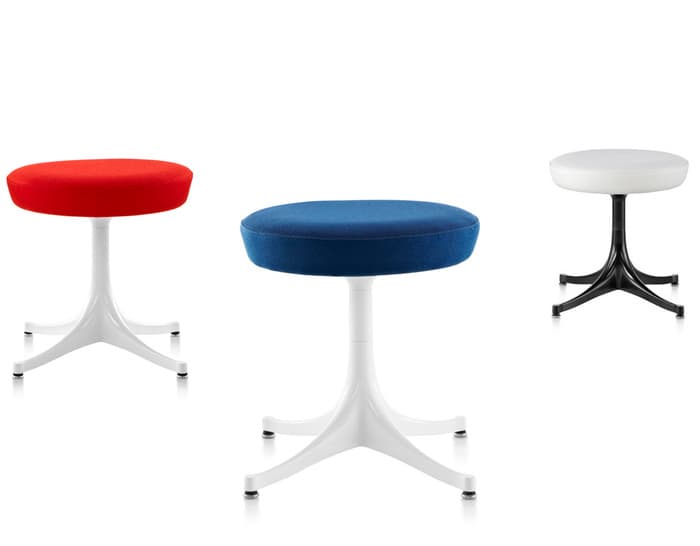 george nelson pedestal stool